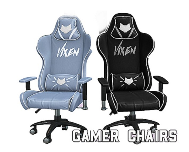 Foxes - Vixen - Gamer Chair - Blue