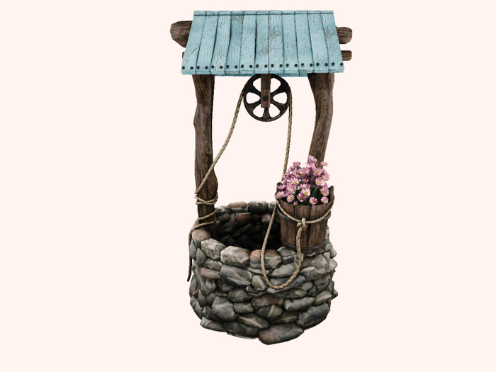 dust bunny . storybook living . wishing well . boxed