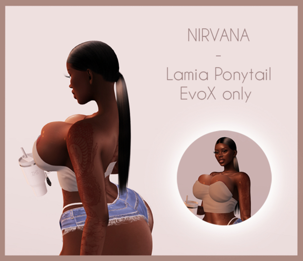 NIRVANA - Lamiaa Ponytail