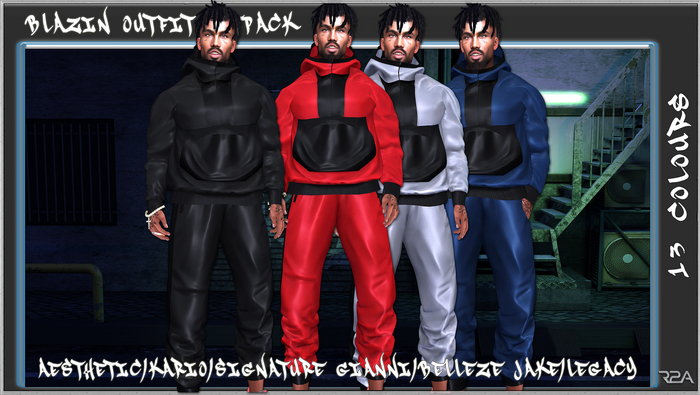 R2A-BLAZIN OUTFIT FATPACK