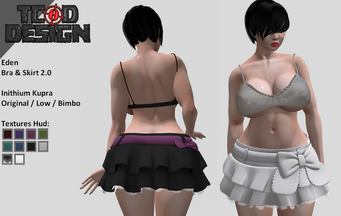 Bra & Skirt Inithium ~ Eden 2.0 [ADD ME]...
