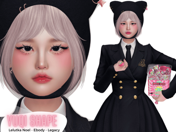 .FRAN. Shape Yuqi - Lelutka Noel