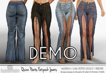 Demo Pants Quinn Fatpack Denim - Jeans - LaraX, PetiteX, Legacy, Reborn - FashionNatic
