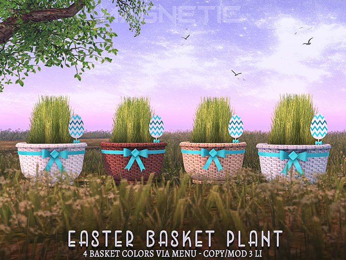 Magnetic - Easter Basket Plant 