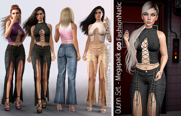 Quinn Set, LaraX, PetiteX, Legacy, Reborn - Megapack