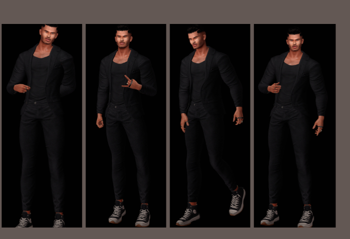 [Pack poses bento Male]