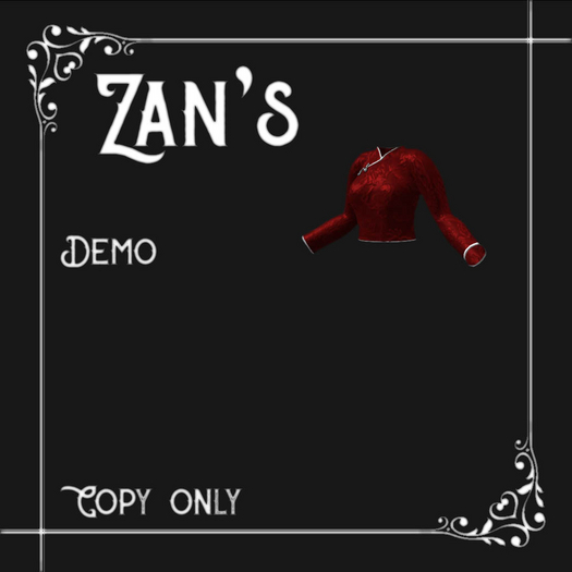 Zan's Ao Dai top (demo)