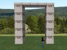 High Resolution Ornamental Stone Column, Building Facade Trim Ornate Stone Pillar  Full perm Stone Texture Included 7614