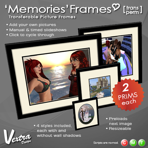 Memories Picture Frames [TRANSFERRABLE VERSION]