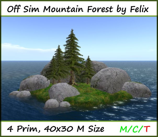 Off Sim Forest Mountain Scene by Felix