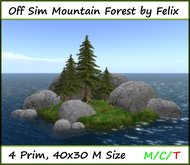 Off Sim Forest Mountain Scene by Felix