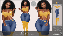 Dark Angel : Chiara Set - Yellow [Legacy/Perky - Lara X - Reborn/Waifu]