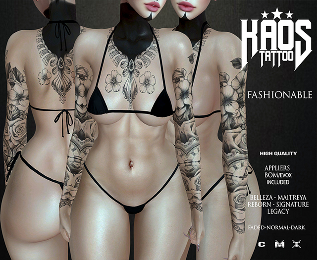 KaoS FASHIONABLE TATTOO