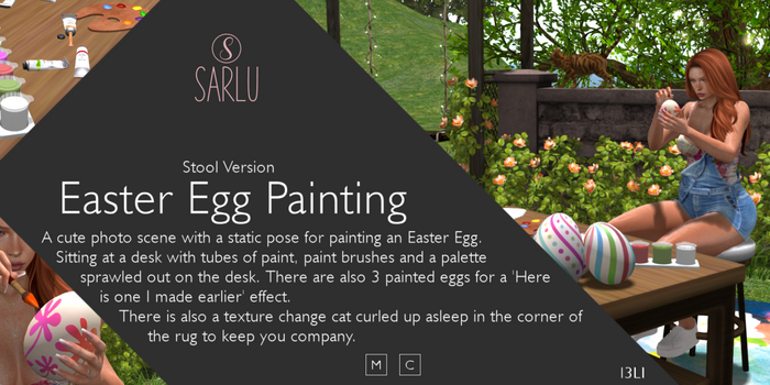!S! Easter Egg Painting (Stool)