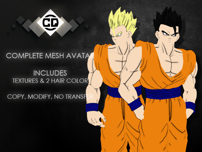 ◁.:CQ:. Gohan Adult Bento Avatar▷