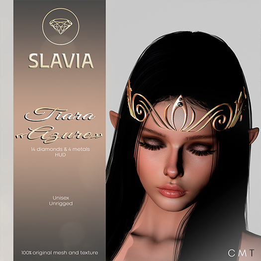 Slavia - AZURE Tiara