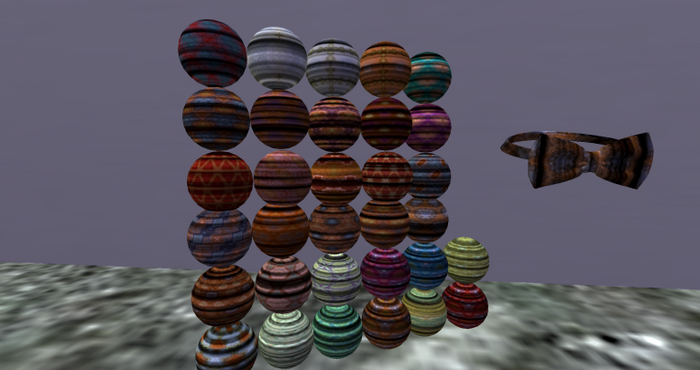 Bohemian silk BOW TIES