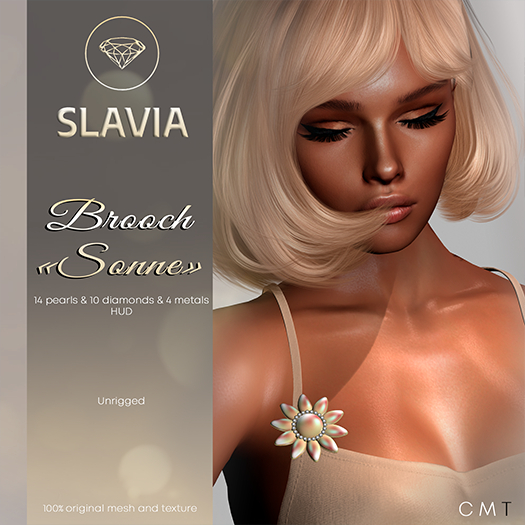 Slavia - SONNE Brooch