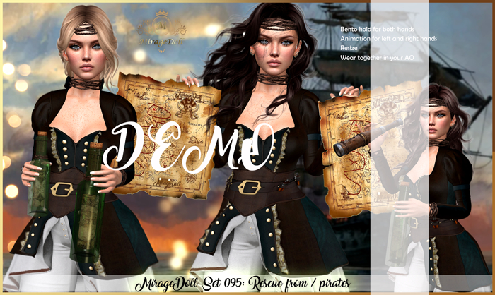 DEMO MirageDoll .Set 095: Rescue from / pirates(5 MIN)