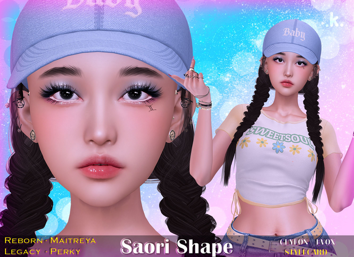 Saori shape. Ceylon head LeLEVOX