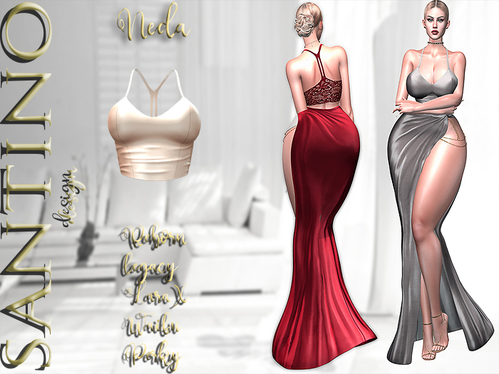 Santino Design-Lace Top-Beige-ADD ME