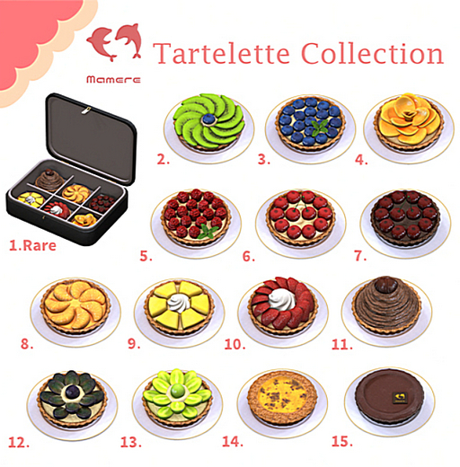 01.[Mamere] Tartelette collection RARE