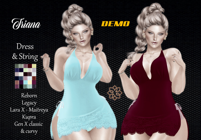 ::FOR YOU::  TRIANA DRESS (DEMO 5 MIN)
