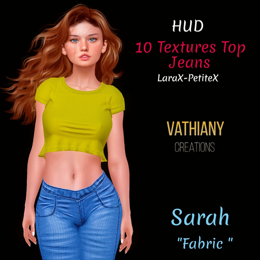 [V.C] Sarah top LaraX-PetiteX + HUD Pack Fabric
