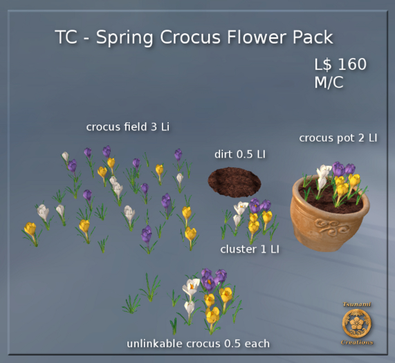 TC - Spring Crocus Flower Pack
