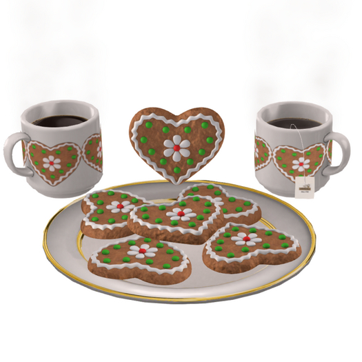 Wearable Good Neighbor Friendship Cookies Coffee Tea Giver Set (Boxed)