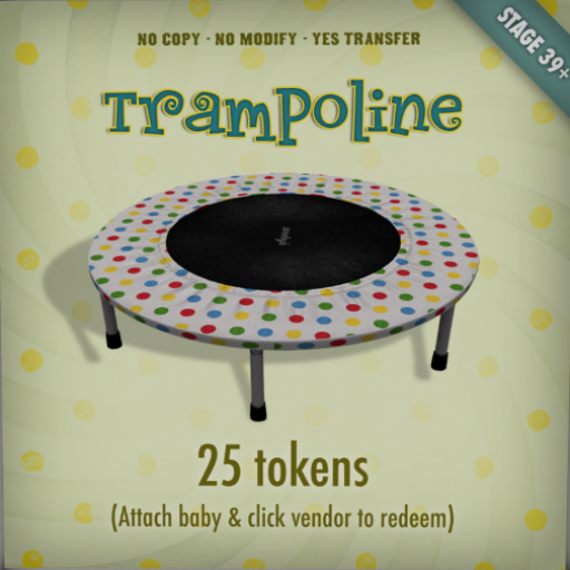 {Little Baby} Smart toys Zooby Trampoline Colored Dots (Zooby Legacy Baby)