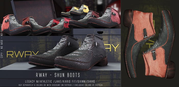 RWAY - Shun Boots  Chestnut