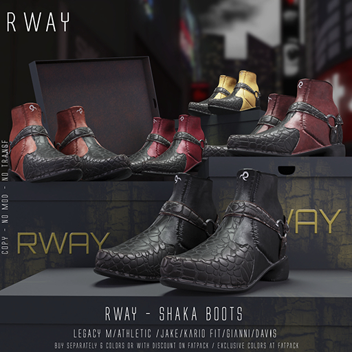 RWAY -  Shaka Boots Fatpack
