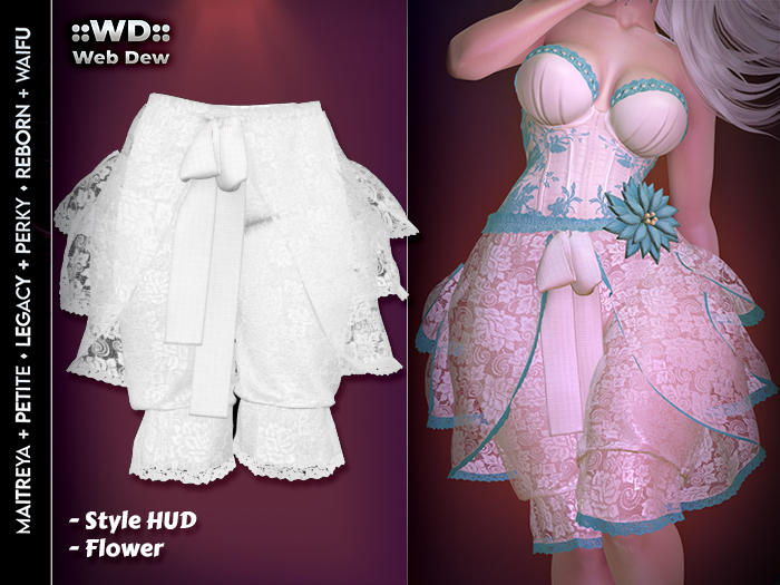 ::WD:: Underwear Jackie [Bottom] - White