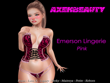 aX: Emerson Lingerie Pink