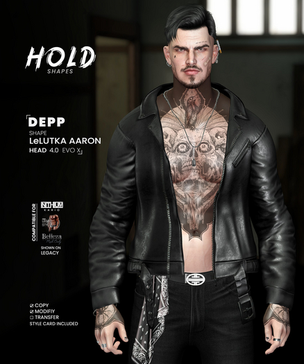 HOLD SHAPES - Depp - Shape LeLUTKA Aaron 4.0 EVOX/LEG/JAK/KAR