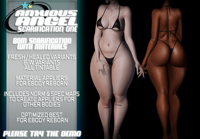 { aa } Scarification One - BoM / Material Tattoo