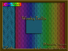 Wonky Trellis Seamless Texture Pack