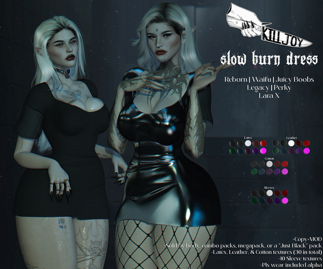KILLJOY Slow Burn Dress PERKY