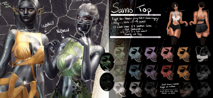 [Floro] Samo Top - Rigged