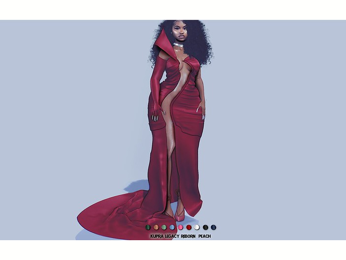 {ABC} Kadira Glamor Slit Gown BLOGGERS PACK