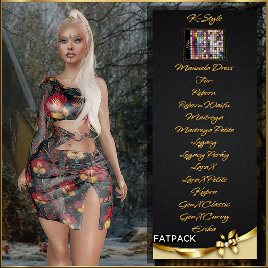 [K-Style] MANUELA DRESS - FATPACK #1