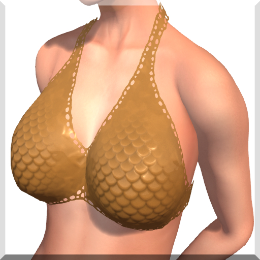 Scaly Mermaid Bra