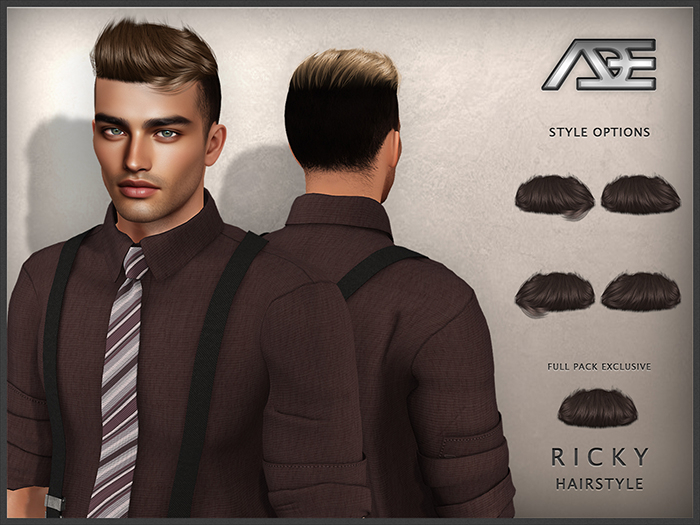Ade - Ricky Hairstyle (Naturals Bundle)