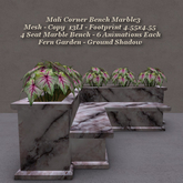Mali Corner Bench Marble3
