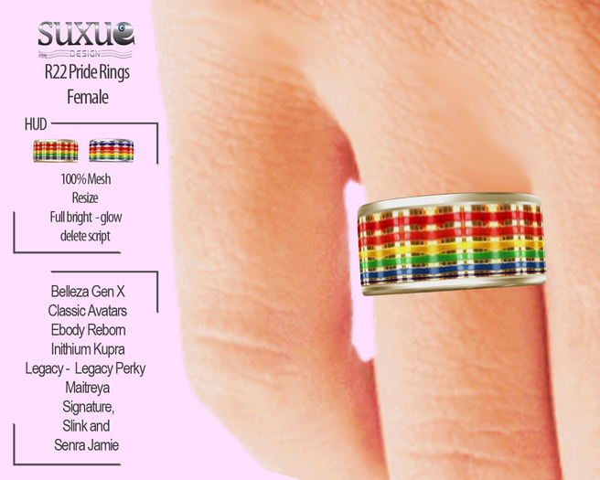 Pride Ring Bento Classic Female