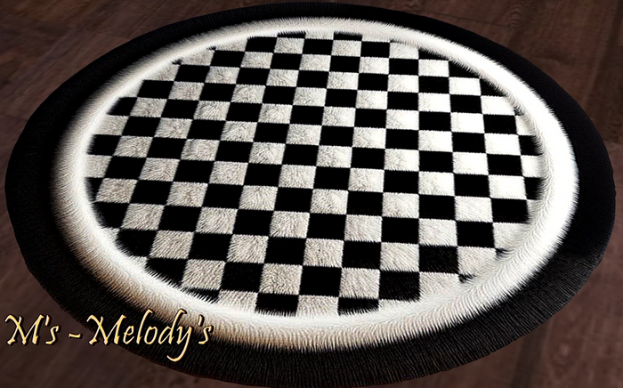 M's - RoundCarpet /rug/ - "Rondo Shahmat"