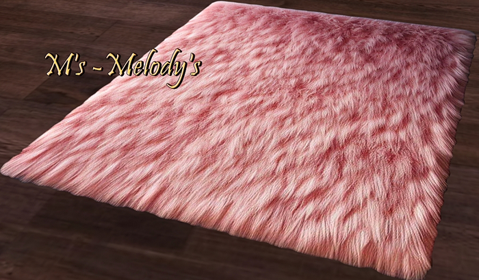 M's - Carpet /rug/ - "Soft Pink"