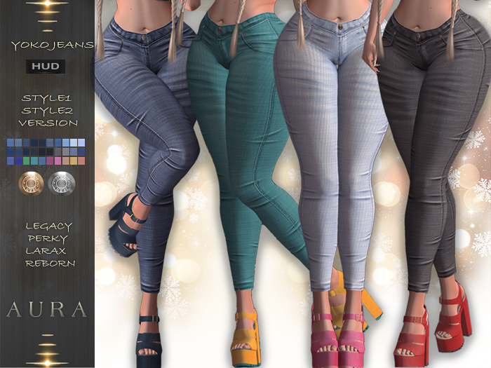 [Aura Design] Yoko Jeans/FATPACK