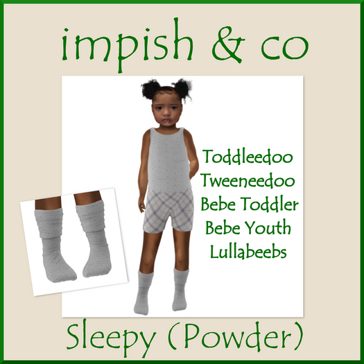 impish & co ~ Sleepy Powder BOX